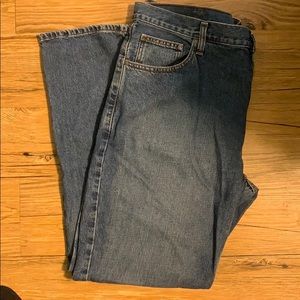 Men’s relaxed straight fit jeans